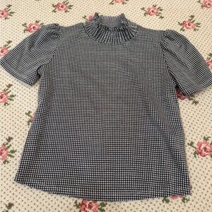 Zara puff sleeve Top